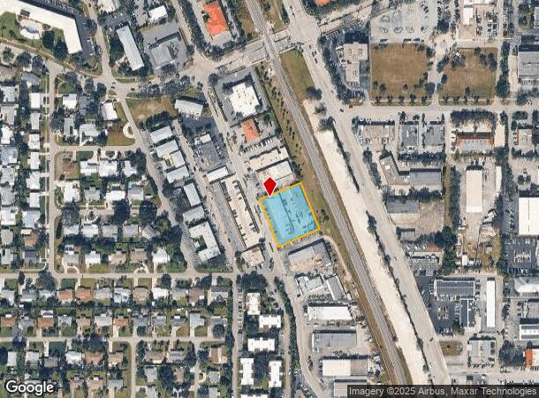 354 Cypress Dr, Jupiter, FL Parcel Map
