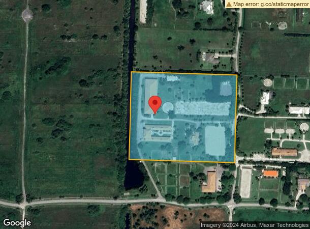  3287 Grande Rd, Loxahatchee, FL Parcel Map