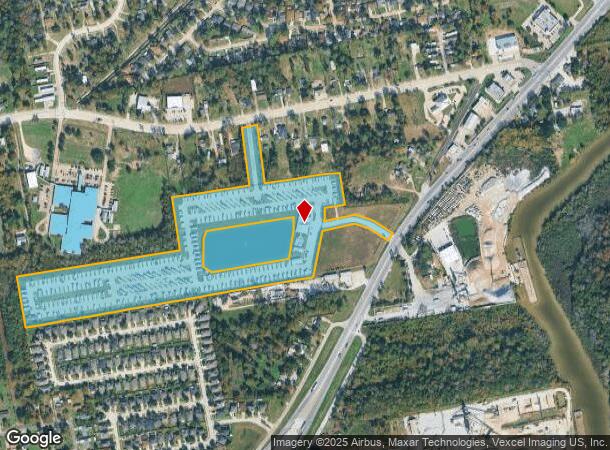  4419 N Highway 146, Baytown, TX Parcel Map