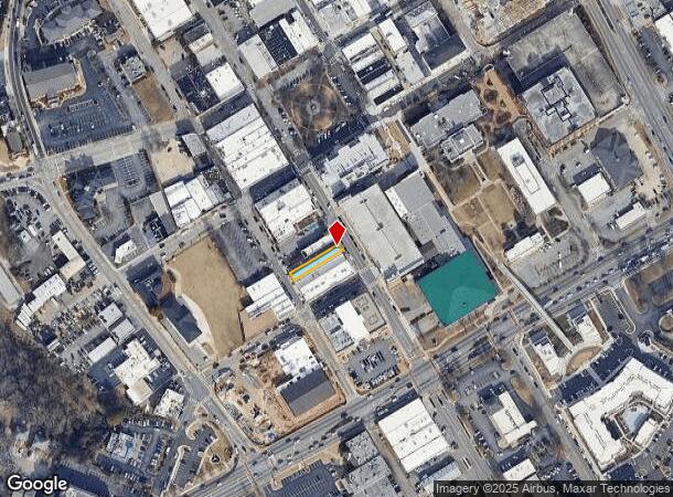  222 Main St Sw, Gainesville, GA Parcel Map