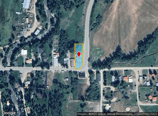  W Main St, Fishtail, MT Parcel Map