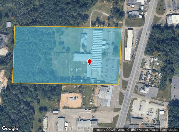 1367 Headland Ave, Dothan, AL Parcel Map