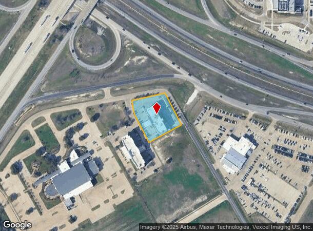 2020 Civic Center Ln, Waxahachie, TX Parcel Map