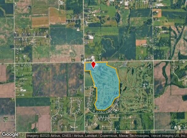 9511 W Manhattan Monee Rd, Frankfort, IL Parcel Map
