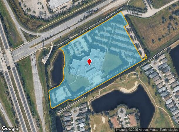 10800 Corkscrew Rd, Estero, FL Parcel Map