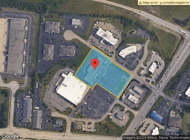  7206 Town Centre Dr, Liberty Township, OH Parcel Map