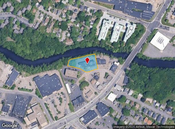  21 Highland Cir, Needham Heights, MA Parcel Map