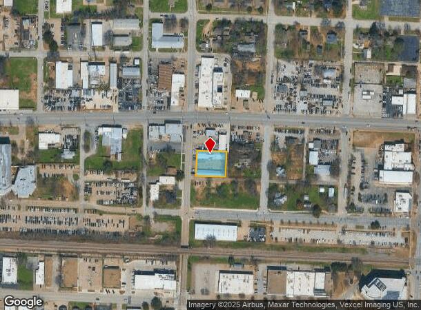 205 N West St, Arlington, TX Parcel Map
