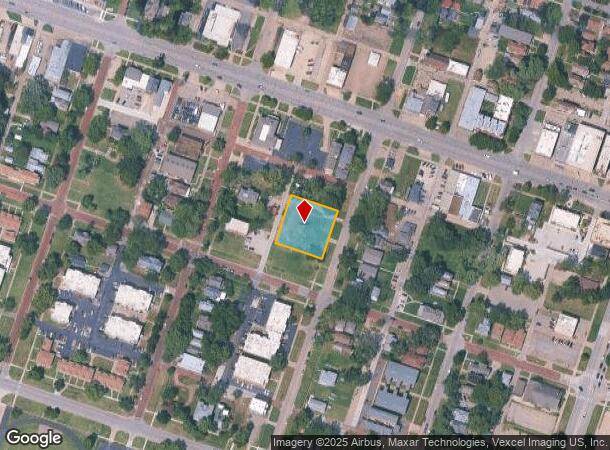  625 Sw Polk St, Topeka, KS Parcel Map