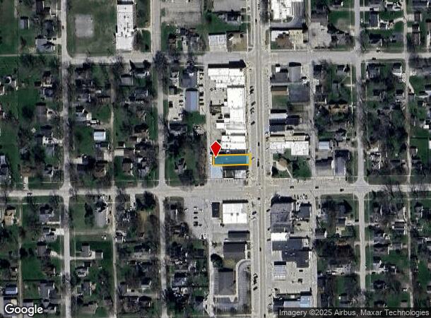  107 N Main St, Capac, MI Parcel Map
