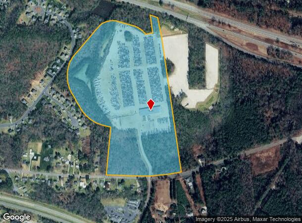 5701 Whiteside Rd, Sandston, VA Parcel Map