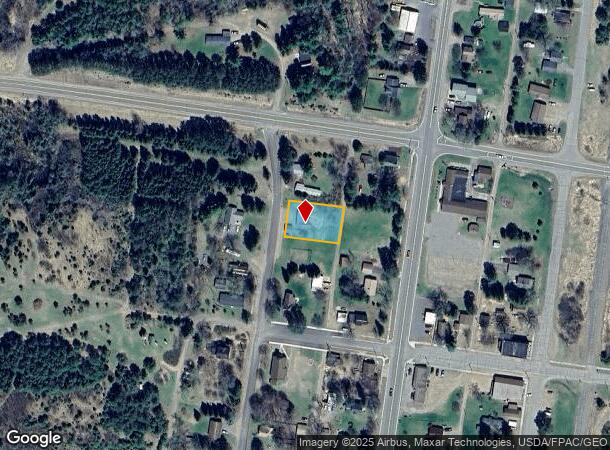 N14040 Linden Ave, Fifield, WI Parcel Map