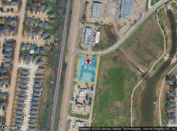 7436 Denton Hwy, Watauga, TX Parcel Map
