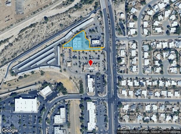  6895 N Thornydale Rd, Tucson, AZ Parcel Map