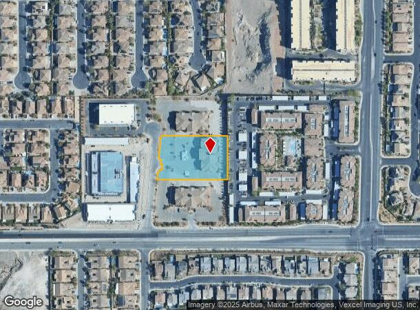  1080 W Horizon Ridge Pky, Henderson, NV Parcel Map