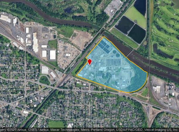 5001 N Columbia Blvd, Portland, OR Parcel Map
