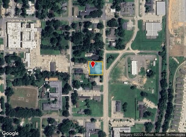 510 S Washington St, Bastrop, LA Parcel Map
