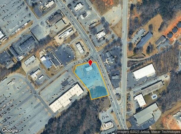 1513 W Floyd Baker Blvd, Gaffney, SC Parcel Map