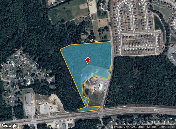 Hoke Loop Rd, Fayetteville, NC Parcel Map