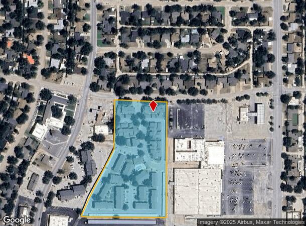  3201 S 23Rd St, Abilene, TX Parcel Map