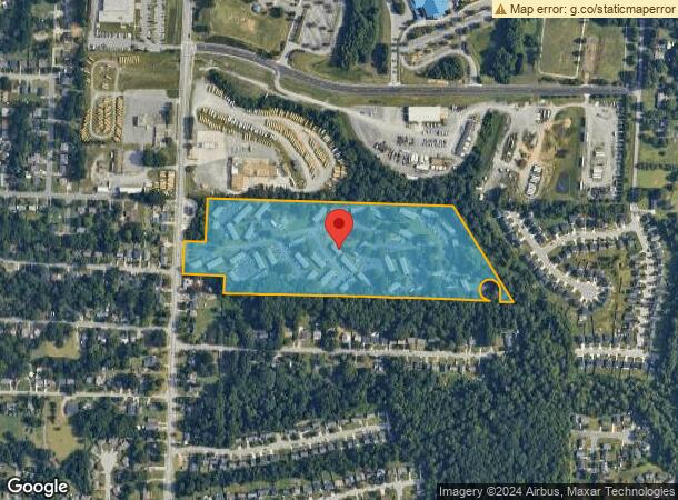  3900 Hahns Ln, Greensboro, NC Parcel Map