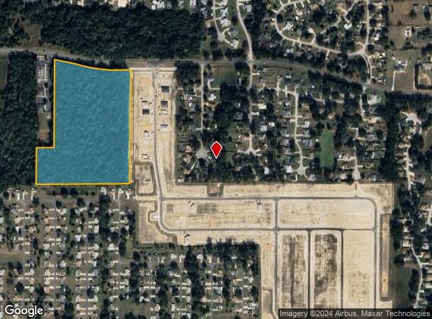  10671 Sw 75Th Ter, Ocala, FL Parcel Map