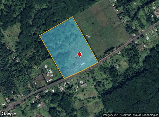 17 Volcano Rd, Kurtistown, HI Parcel Map