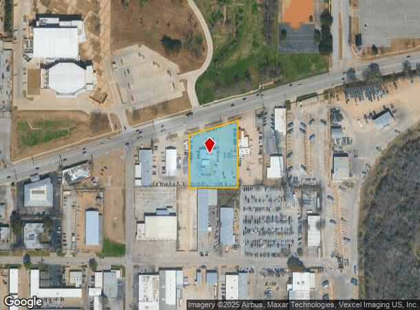 1112 E Division St, Arlington, TX Parcel Map