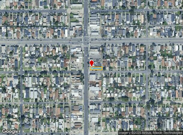  10024 S Main St, Los Angeles, CA Parcel Map