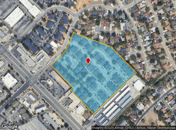  7770 Pipers Ln, San Antonio, TX Parcel Map