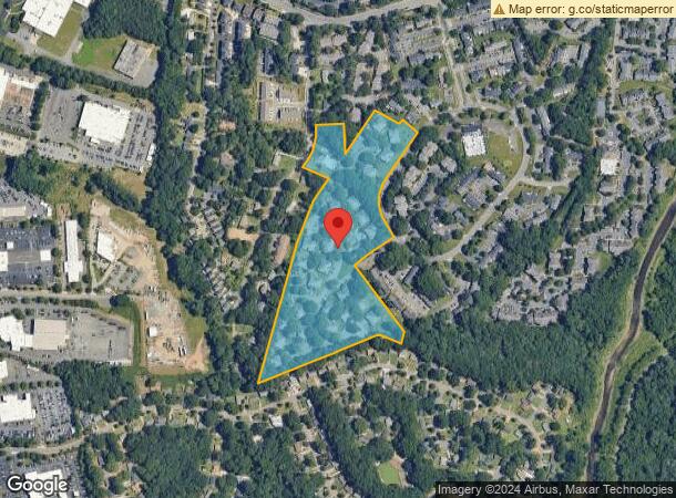  1621 Village Brook Dr, Charlotte, NC Parcel Map