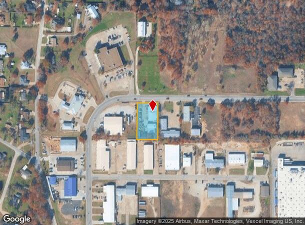 408 Commerce St, Azle, TX Parcel Map