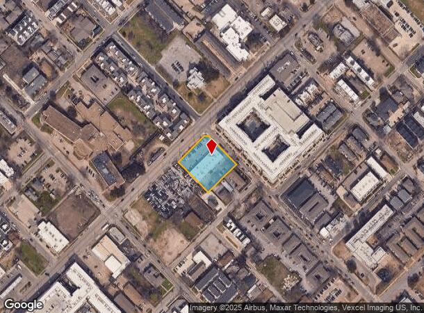 4540 Ross Ave, Dallas, TX Parcel Map