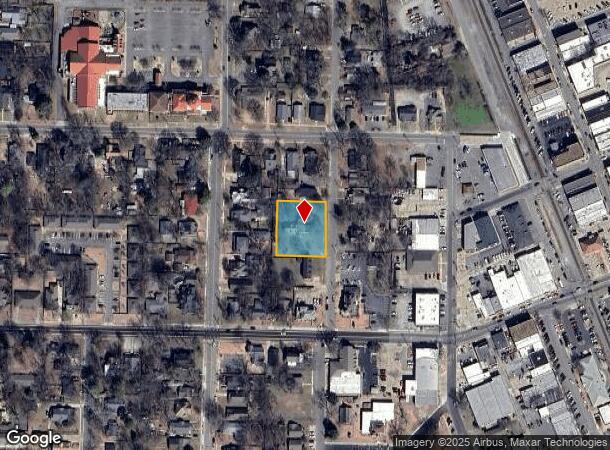  931 Faulkner St, Conway, AR Parcel Map