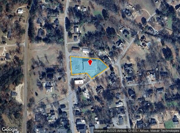  272 N Peachtree St, Lincolnton, GA Parcel Map