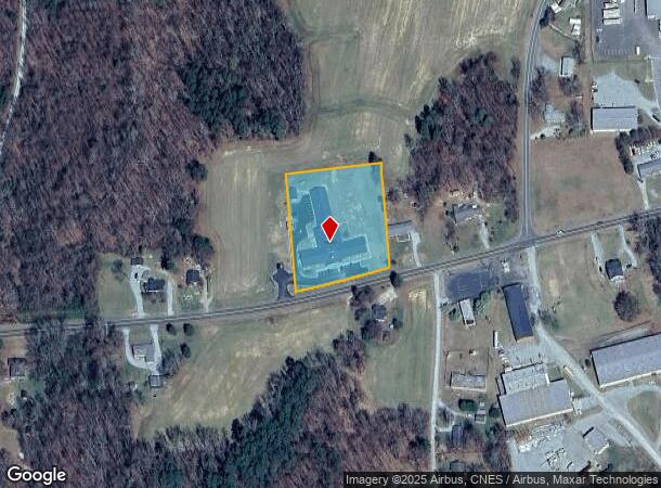  1284 Leasburg Rd, Roxboro, NC Parcel Map