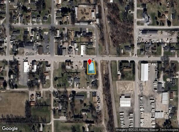 101 W Center St, Linwood, MI Parcel Map