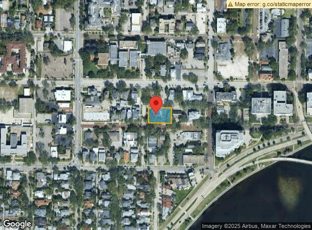  611 W Bay St, Tampa, FL Parcel Map