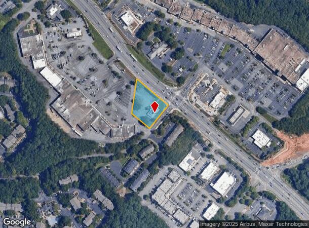  8514 Holcomb Bridge Rd, Alpharetta, GA Parcel Map
