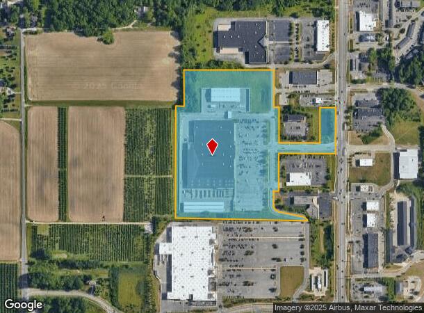 4151 Alpine Ave Nw, Comstock Park, MI Parcel Map