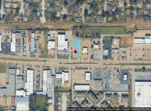 1901 W Pioneer Pky, Arlington, TX Parcel Map