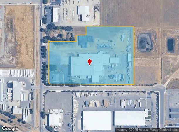 1356 S Buttonwillow Ave, Reedley, CA Parcel Map