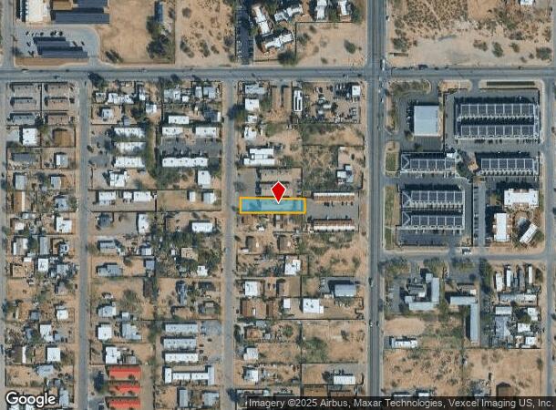 5737 S Morris Blvd, Tucson, AZ Parcel Map