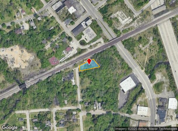 1901 Beach St, Flint, MI Parcel Map