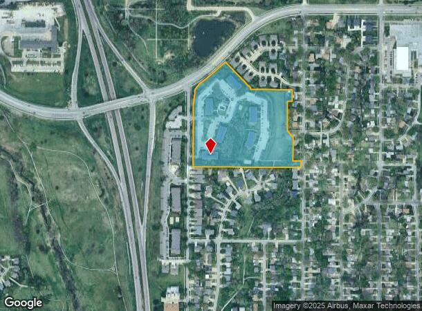 4300 N 7Th St, Lincoln, NE Parcel Map