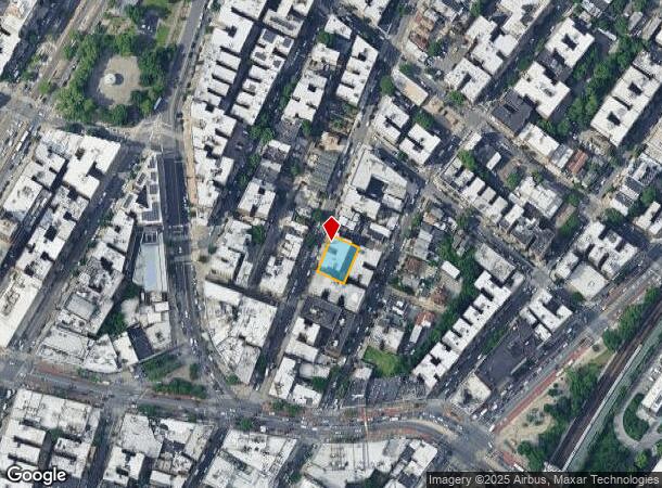  2566 Bainbridge Ave, Bronx, NY Parcel Map