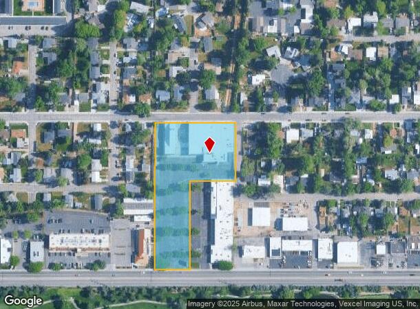 4540 W Overland Rd, Boise, ID Parcel Map