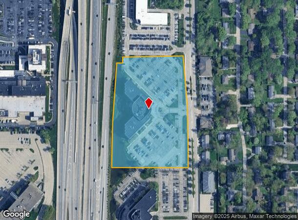  10401 N Meridian St, Carmel, IN Parcel Map