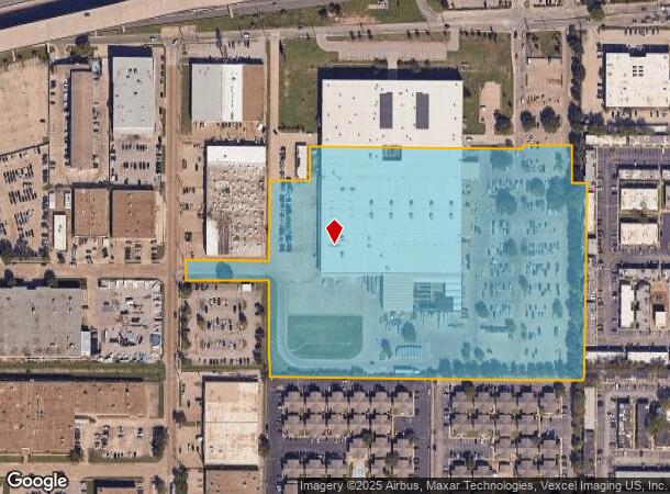  11468 Grissom Ln, Dallas, TX Parcel Map
