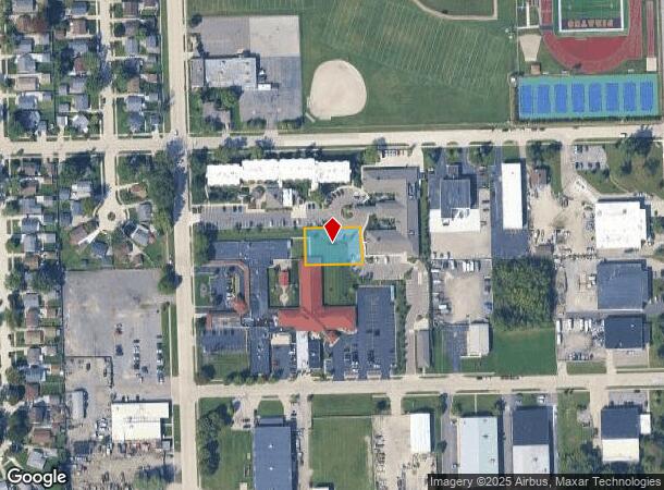 12621 Hale St, Riverview, MI Parcel Map